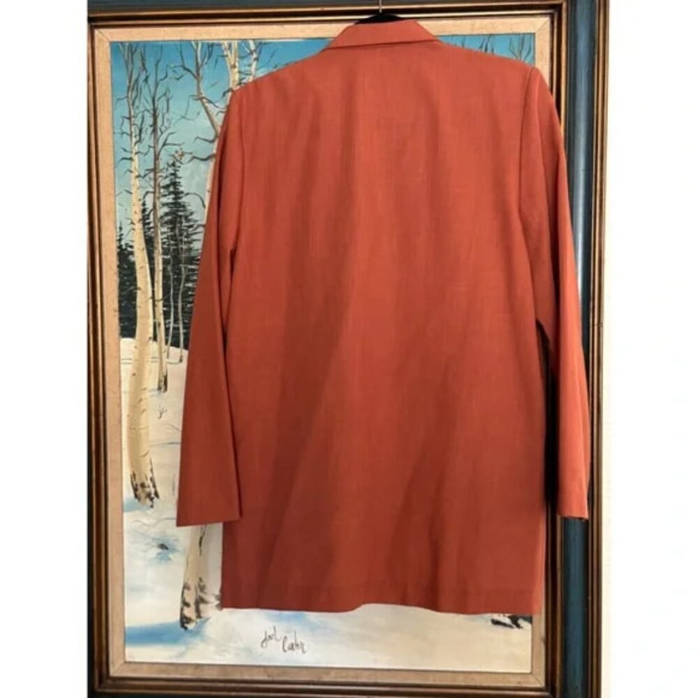 Rust colored blazer - Picture 2 of 4